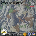 Forest camouflage pattern fabric with pvc coated